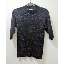 ZARA Girls Flecked Knit Dress