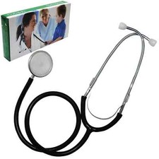 Timesco Ruby Single Head Black Tube Professional Medical Doctors Stethoscope
