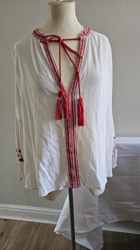Zara white seersucker blouse - zara,