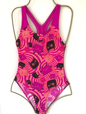 Girls pink mix speedo racing - pink,