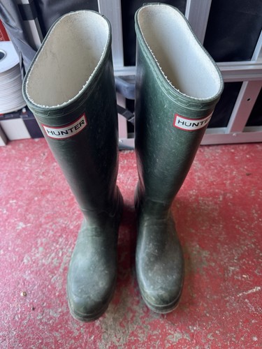 Vintage hunter wellies made - made, in