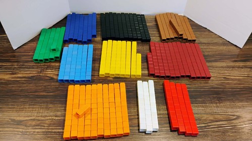 Unifix cubes 720 pieces - cubes, pieces.