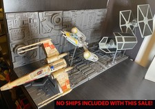 Death Star Trench Run & Stands Diorama Micro Galaxy Squadron Star Wars 4 X-Wing