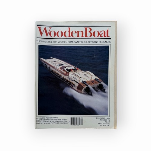 Wooden boat magazine - magazine, december