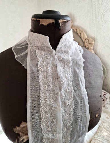 Antique edwardian lace dress - edwardian,