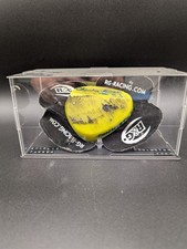 Race worn knee slider signed - worn,