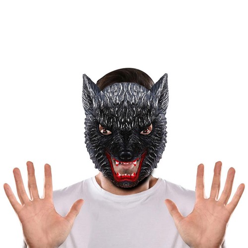 Halloween wolf mask cosplay - halloween,