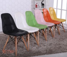 Dining Chairs leather Wooden