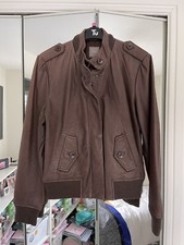 Soft Brown Leather Jacket TU