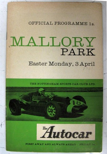Mallory park official - mallory, car