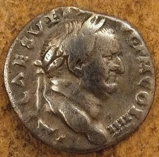 ROMAN COIN SILVER DENARIUS OF