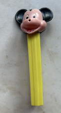 Vintage PEZ Dispenser Mickey Mouse No Feet - Austria 3.942.683.  Missing Nose
