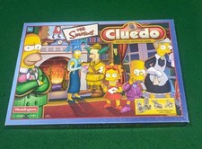The Simpsons Cluedo Game 2001 Edition by Waddingtons - (8+) - Complete