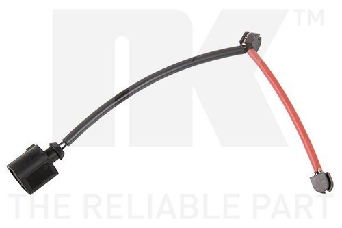 Rear brake pad - brake, wire