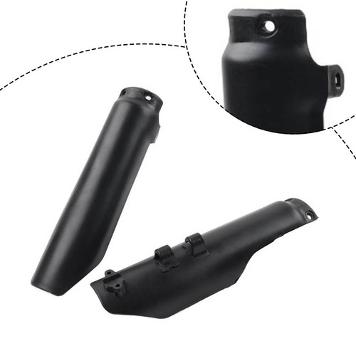 Black front fork guard cover - fork,
