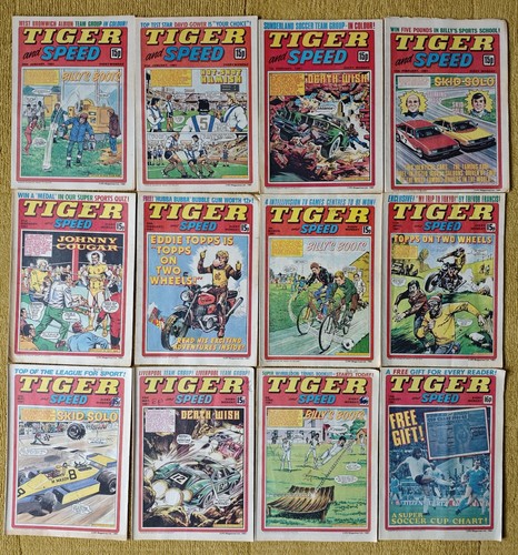 Tiger comics bundle - , x