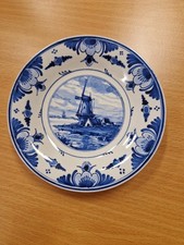 Delft blue and white pottery