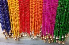 100 PC Multicolor Indian pom