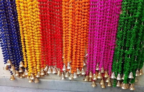100 multicolor indian pom - pc,