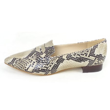 Marc Fisher Pointy Toe Penny Loafers Feud Snake
