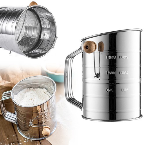 Mesh flour sifter baking icing - mesh,