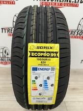 1 X 195 50 15 SONIX 195/50R15