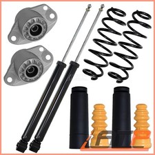 2x GAS SHOCK ABSORBER REAR FOR VW GOLF MK 4 1J NEW BEETLE 9C 1.4-2.3