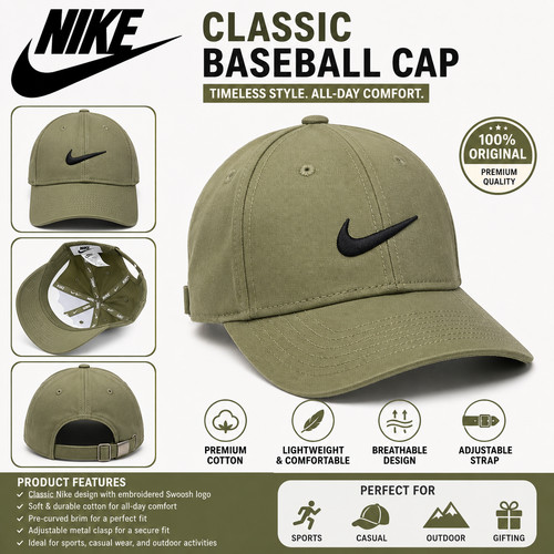 Nike adjustable baseball cap - nike,