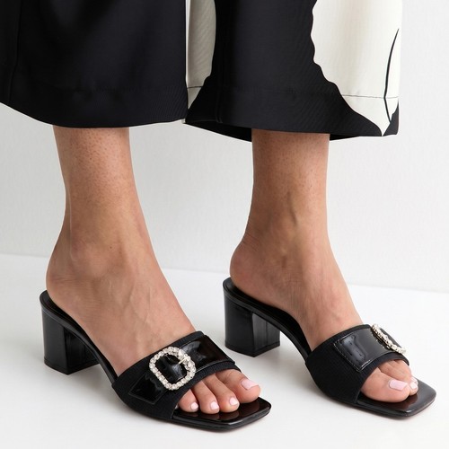 Women diamante block heel - diamante,