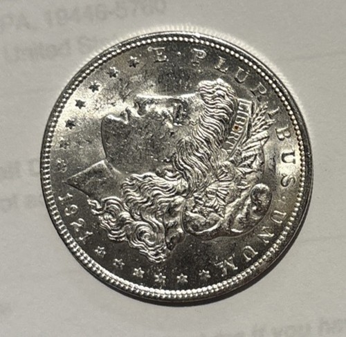 1921 morgan silver - 1921,