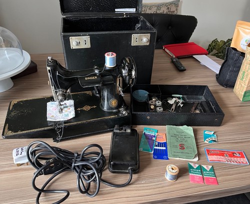 Singer 221k sewing machine - 221k,