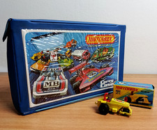 Vintage matchbox blue car - vintage, 24