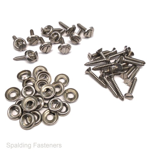 Stainless countersunk slot - countersunk,