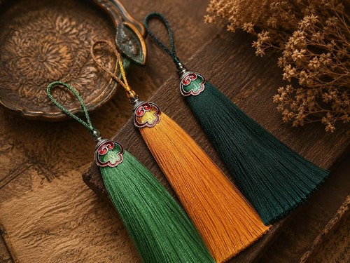 Decorative key tassels - decorative, tassels,