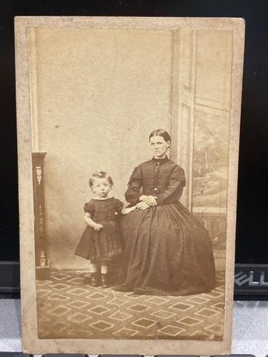 Scarce antique cdv - , photo