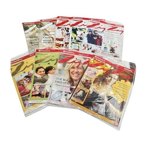 Husqvarna zig zag magazine lot - husqvarna,