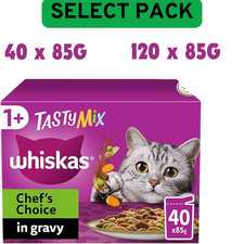 120 x 85g Whiskas 1+ Chef's
