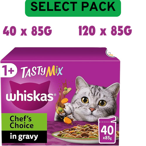 120 85g whiskas chef s - x,
