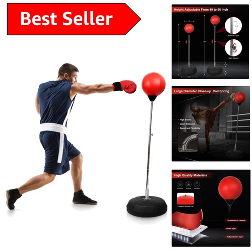 Freestanding speed punch - freestanding, bag