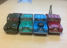 4X Vintage Corgi Toys Land