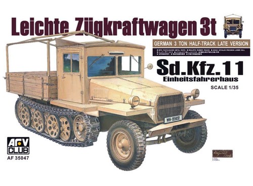 Afv club 35047 kfz - club, sd.kfz.11