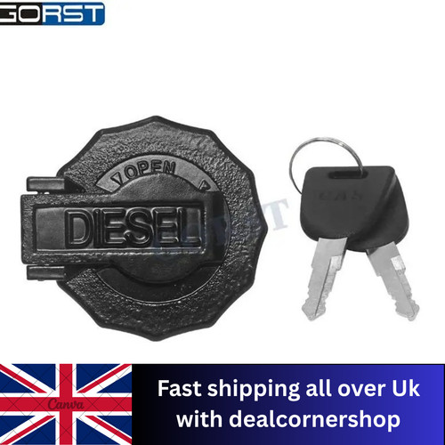 Fuel tank cap - cap, key