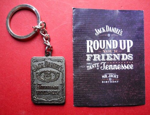 Jack daniels keyring heavy - daniels,