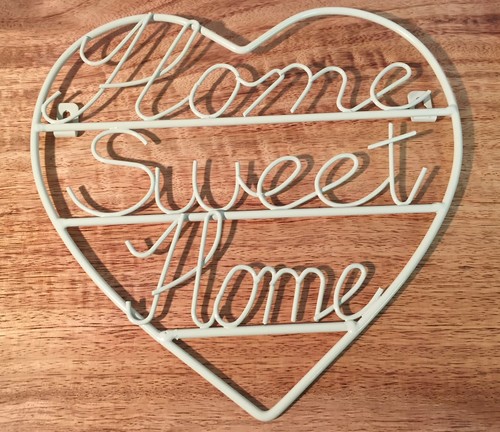 Cream metal home - metal,
