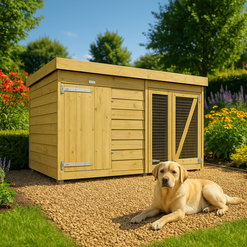 Dog kennel run 6ft x - dog,
