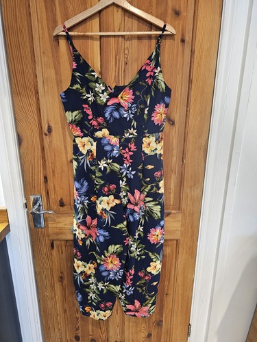 Floral crossover navy - floral,