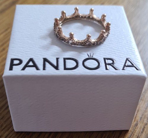 Pandora crown ring rose gold - pandora,