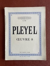 Pleyel: Oeuvre 8 for Two