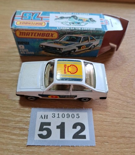 512 matchbox superfast 9 - 512.,