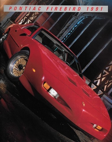 1991 pontiac firebird brochure - 1991,